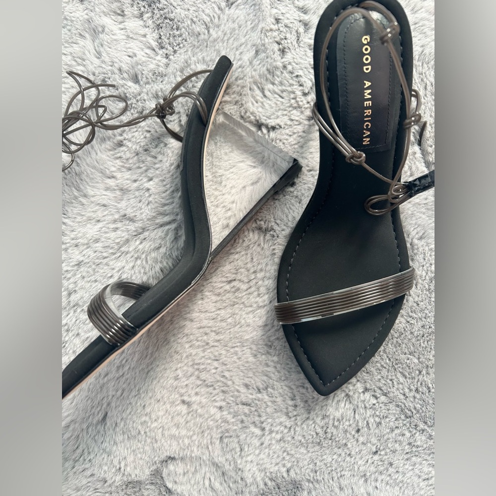 Good American Cinder F*cking Rella Wedge Size 8 - Picture 5 of 9